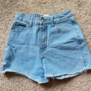 PRINCESS POLLY DENIM SHORTS